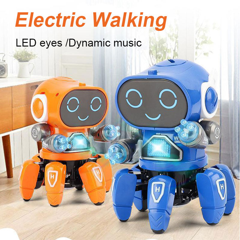 6-Claw Voice-Activated Futuristic Fun Robot - Image 1