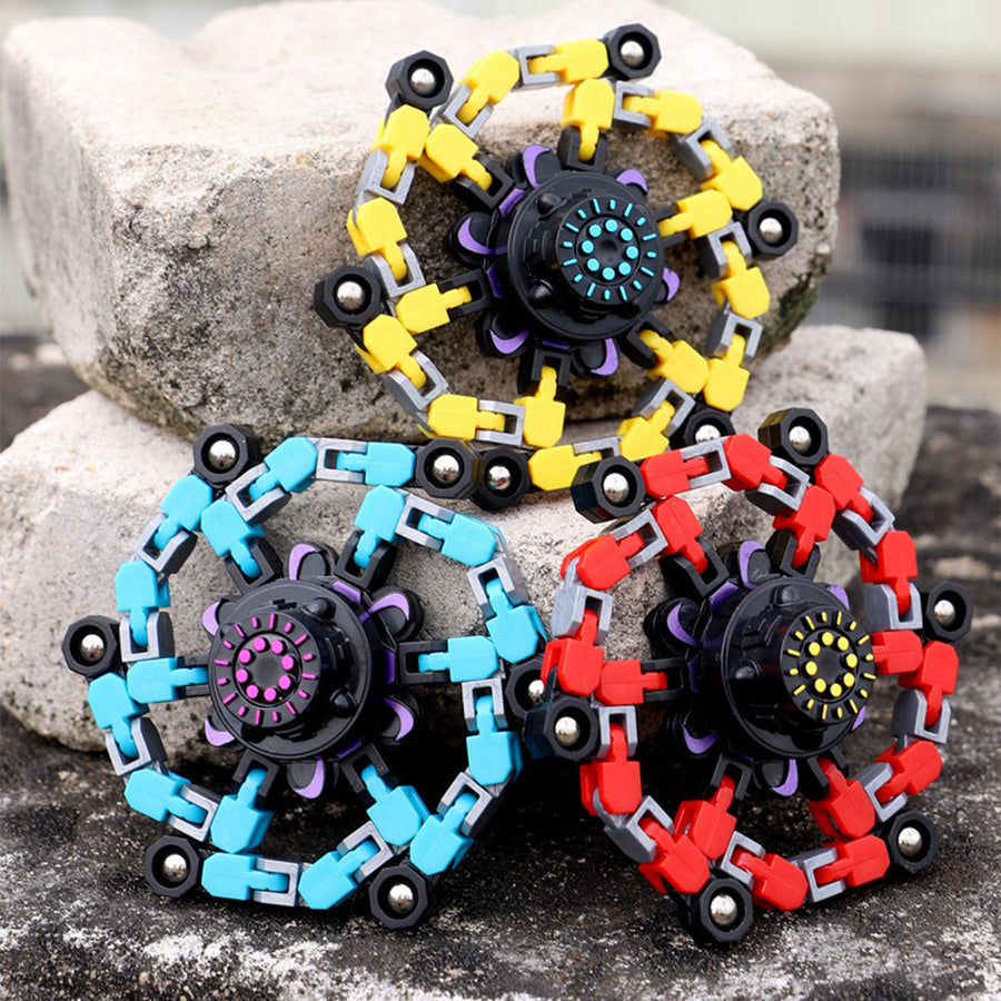 Mechanical Fingertip Stress Relief Spinner Toy - Image 1