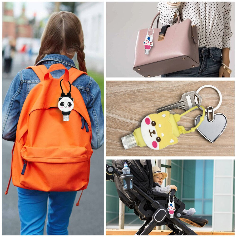 6Pcs Refillable Mini Travel Cartoon Travel Bottle - Image 4