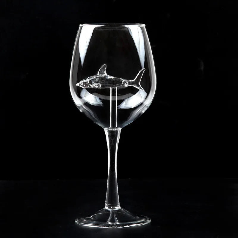 Built-in Shark Sea Wine Glasses - Image 4