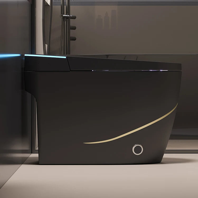 Black Pearl Futuristic Intelligent Elegant Toilet - Image 1
