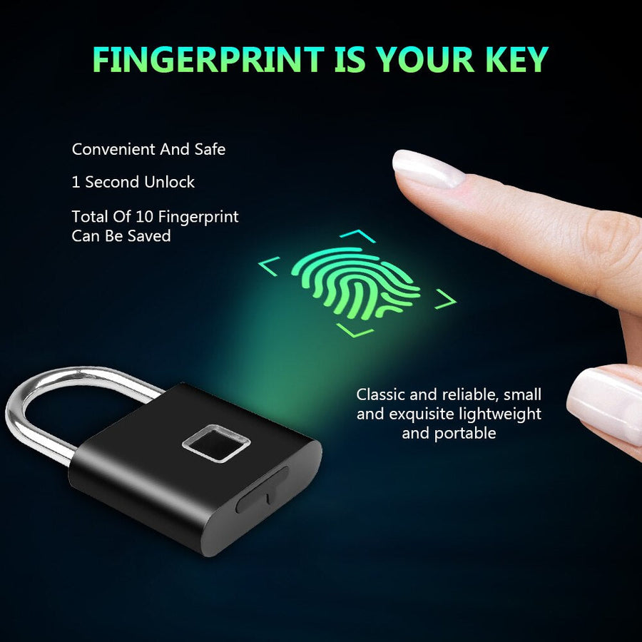 Fingerprint Keyless Rechargeable Door Lock - Image 5