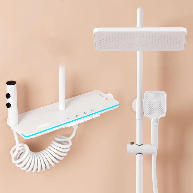 Digital Thermostatic High-Pressure Flow Shower Set - Image 1