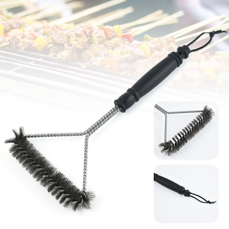 Stainless Steel BBQ Grill Cleaning Brush - Image 3