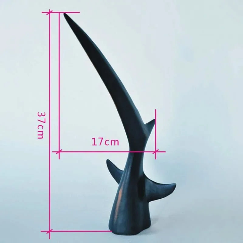 Creative Shark Tail Home Decor Ornaments - Image 3