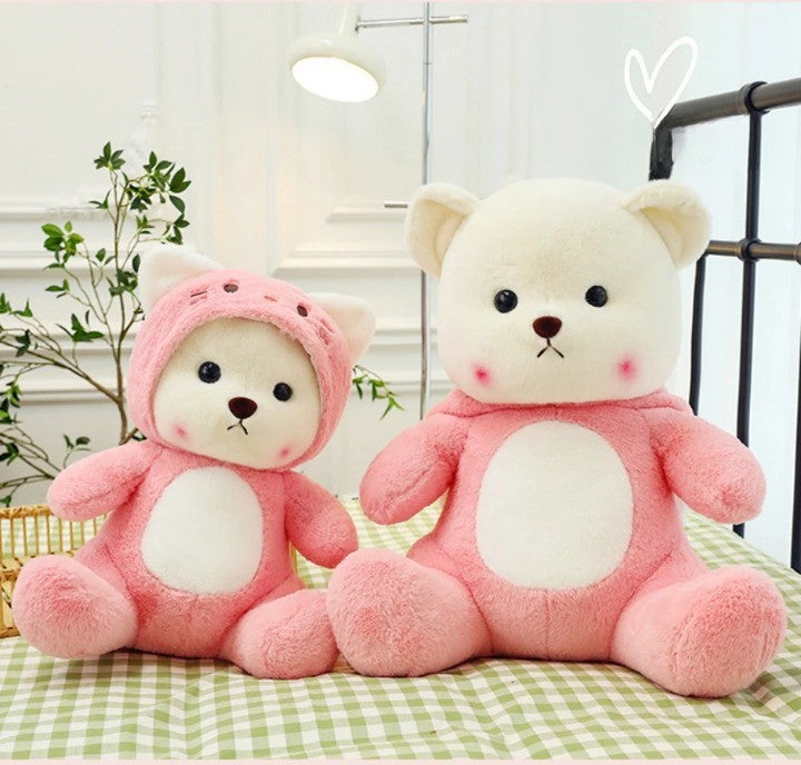 Pink Bear Soft Cuddle Plush - Image 3