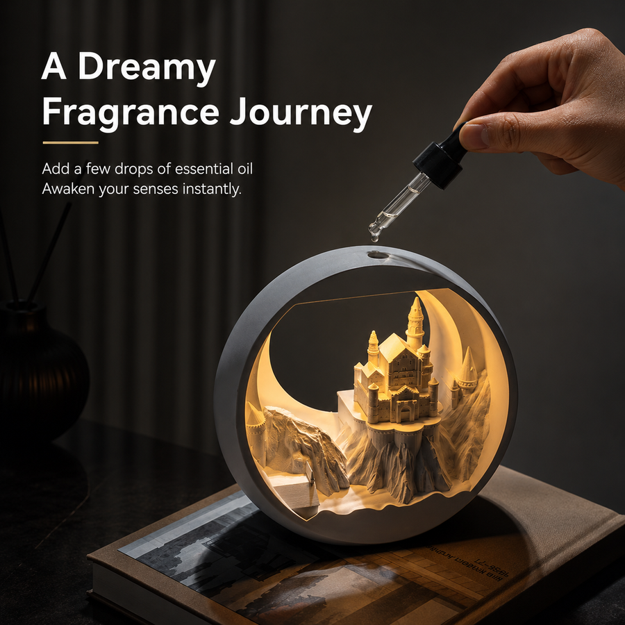 Mountains Nights Aromatherapy Lamp