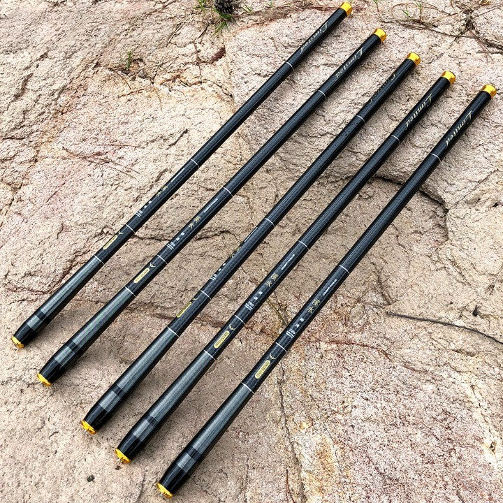 Ultra-Light Telescopic Carbon Fiber Fishing Rod - Image 1