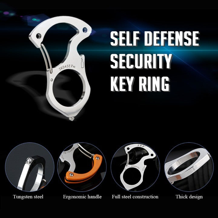 Ultimate Adventure Multi-Tool Ring Keychain - Image 1