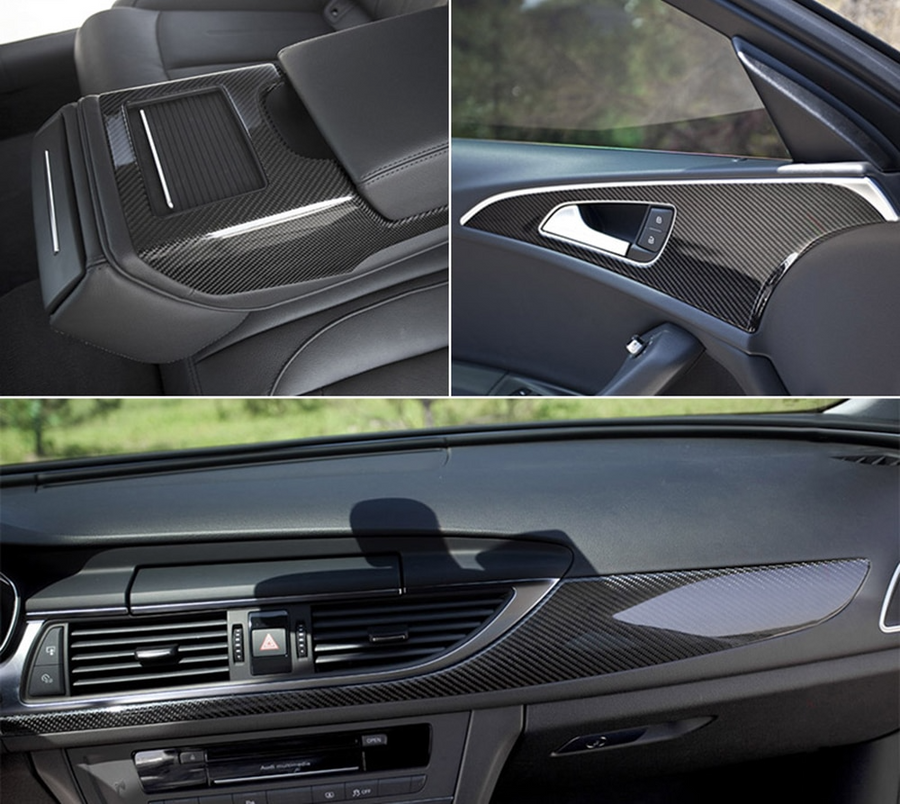 Wood Grain Interior Car Stickers - Image 11