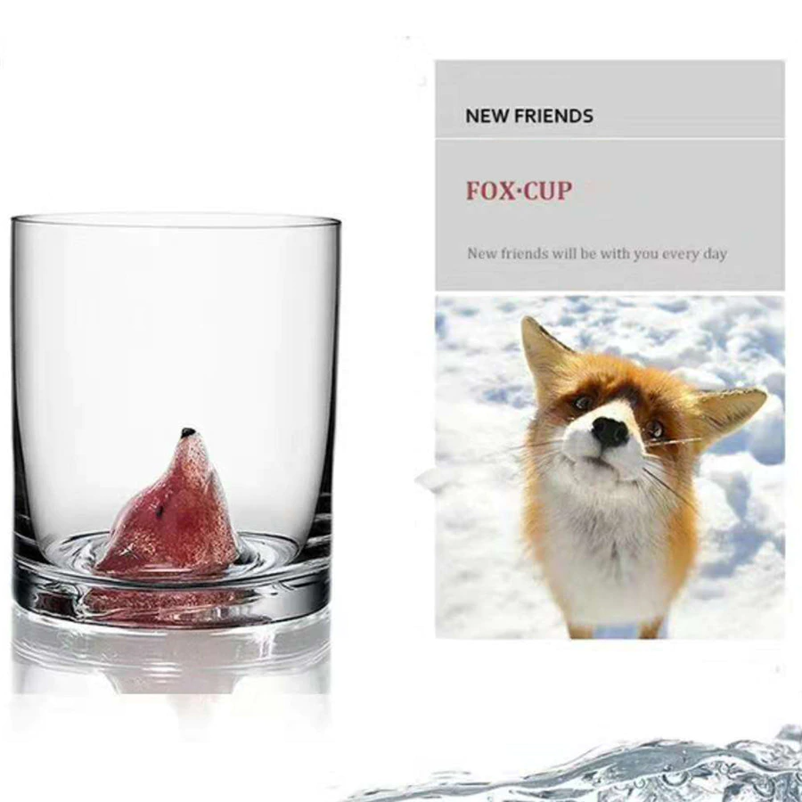3D Animal Ultra Clear Unique Wine Glass - Image 4