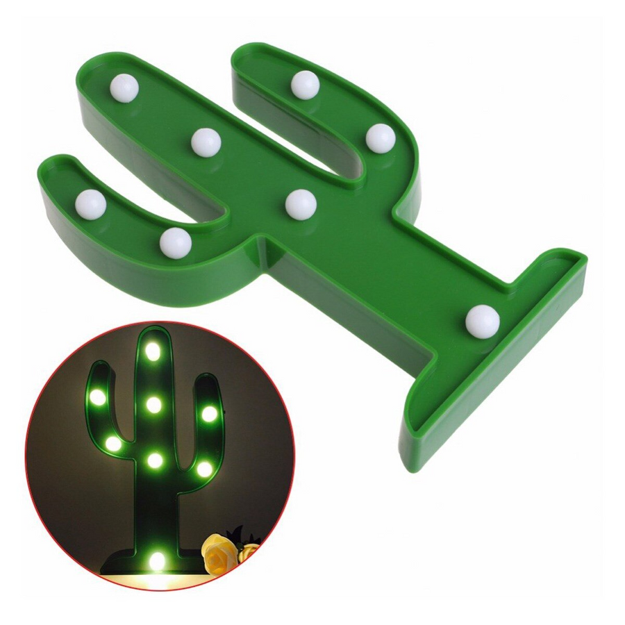Cute Cactus Night LED Lights - Image 6