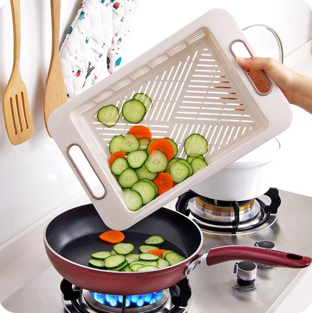 Slip-resistant Kitchen Multifunctional cutting board - Image 4