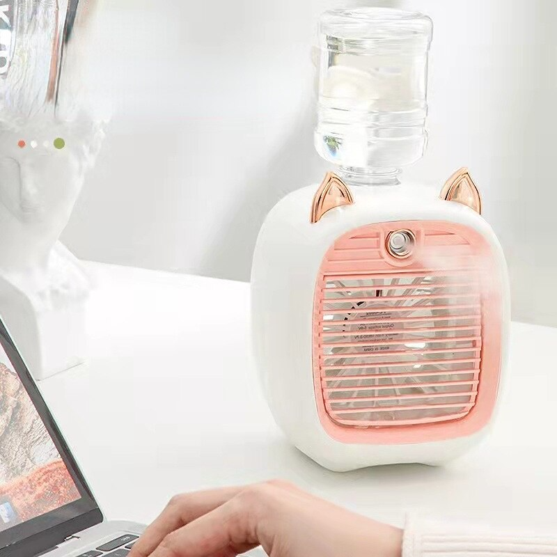 Portable Air Cooling Fan Mini Humidifier - Image 7