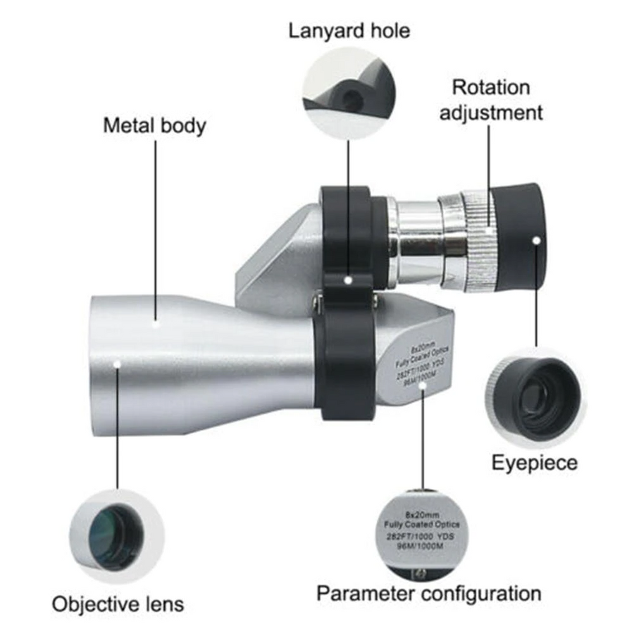 Mini Phone Ultra Zoom Binocular Camera Lens - Image 9