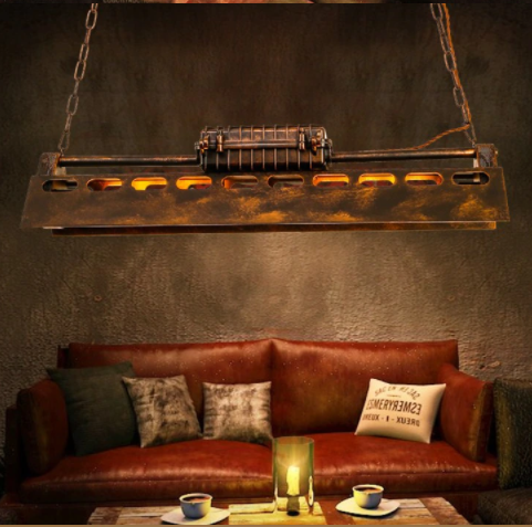 Industrial Loft Style Iron Pendant Light - Image 3