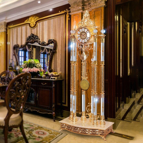 Golden Era Vintage Style Floor Clock - Image 0