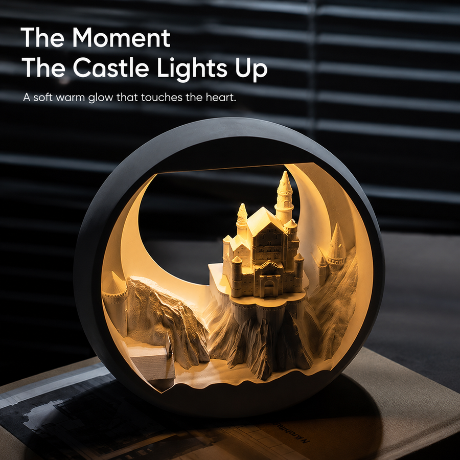 Mountains Nights Aromatherapy Lamp