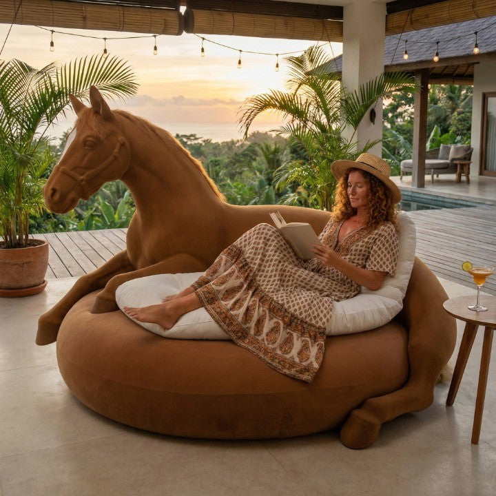 Cozy Horse Relaxation Sofa Chair - Image 3