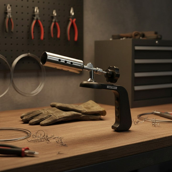 Heavy Duty Butane Welding Torch Flame Gun - Image 1