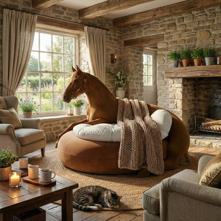 Cozy Horse Relaxation Sofa Chair - Image 2
