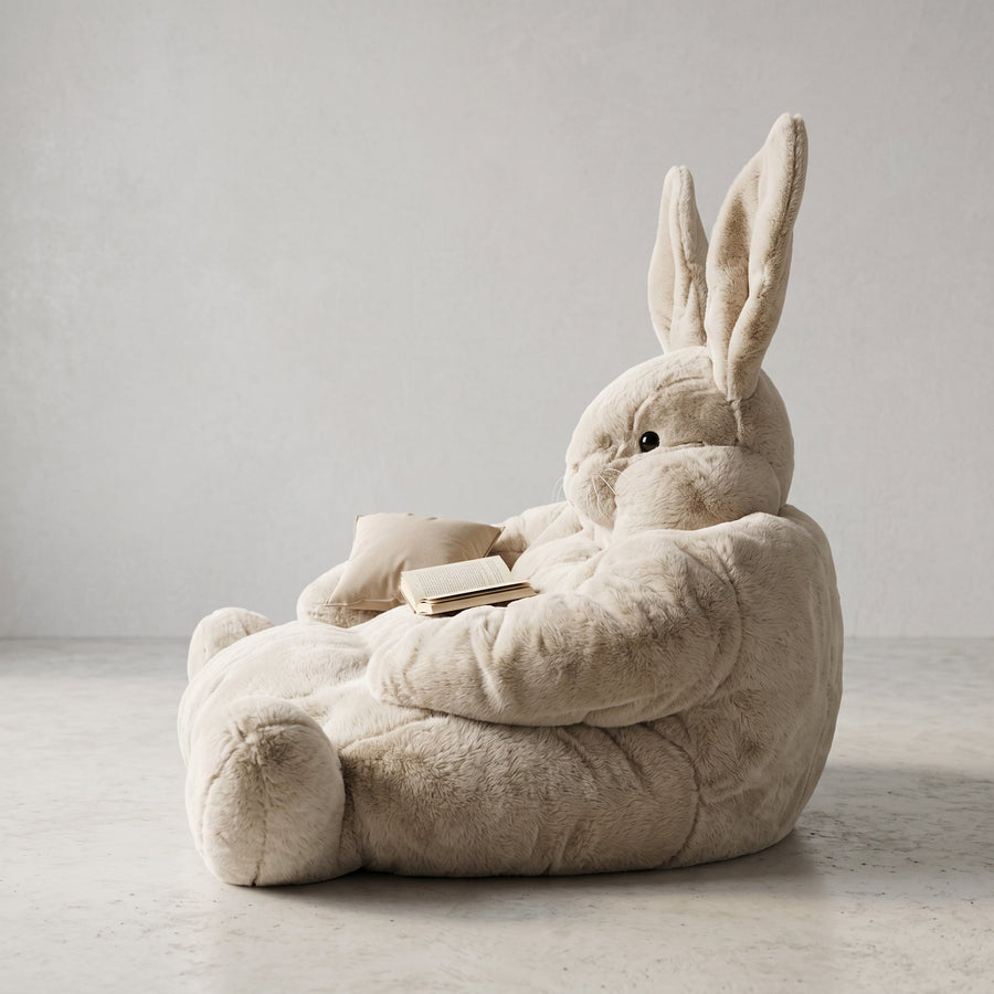Cuddle Giant Plush Puppy Lounge Sofa - Image 4