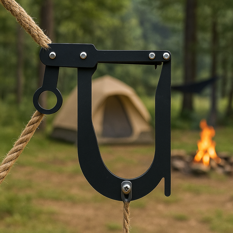 Compact Rope Threading Bracket Clamp - Image 2
