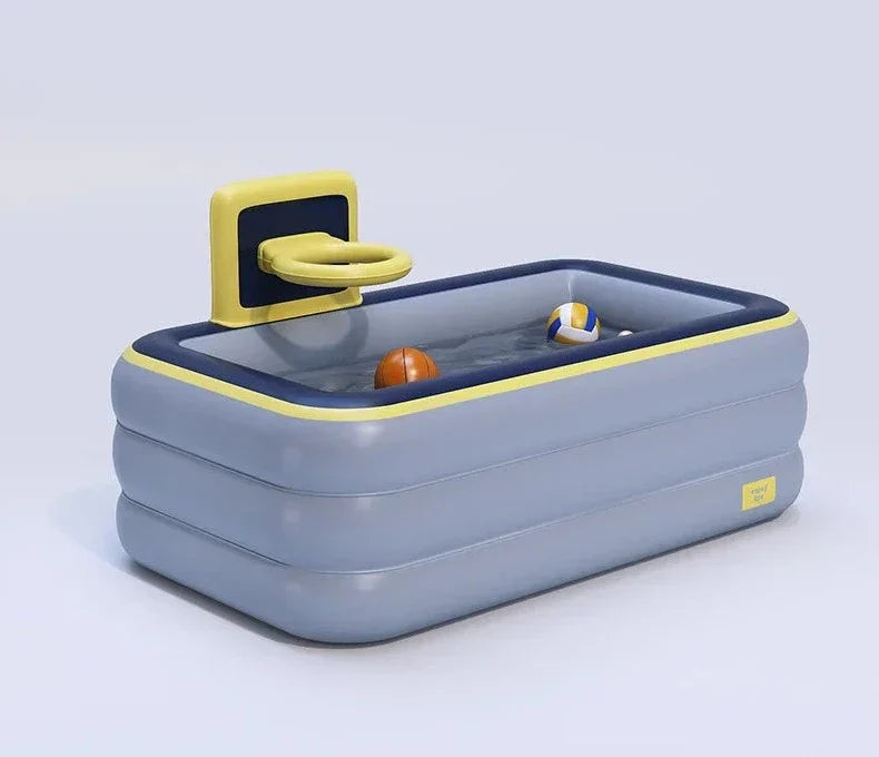 Splash Fun Kids Mini Inflatable Pool - Image 3