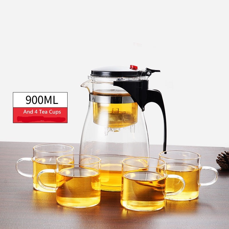 TeaTime Heat Resistant Glass Teapot - Image 9