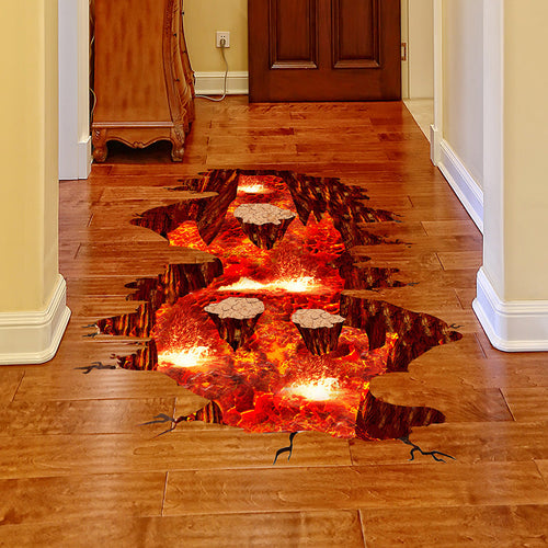 Magma 3D Wall Sticker Home Decor - Image 0