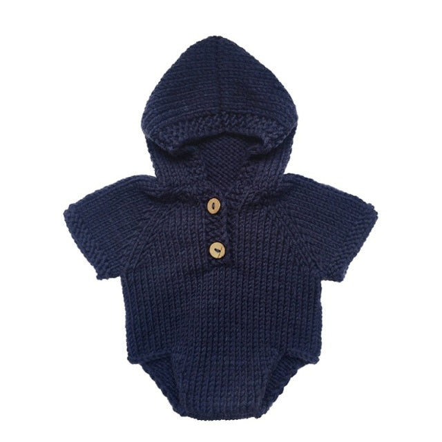 Newborn Baby Crochet Romper Knit Costume - Image 12