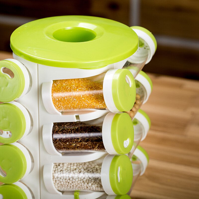 360 Rotating Spice Organizer Rack - Image 5