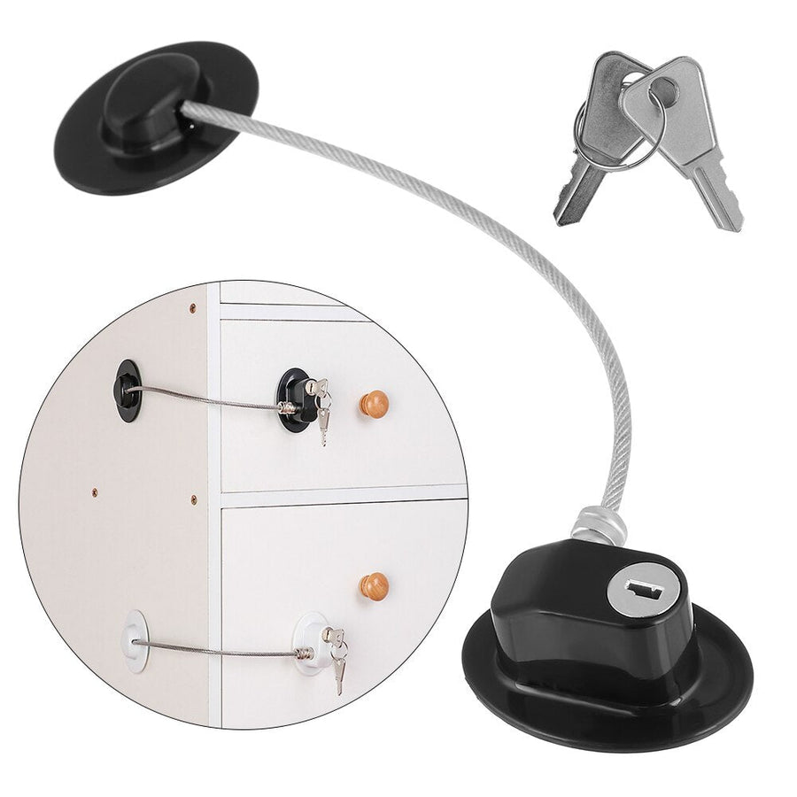 Self-Adhesive Multifunctional Door Lock - Image 1
