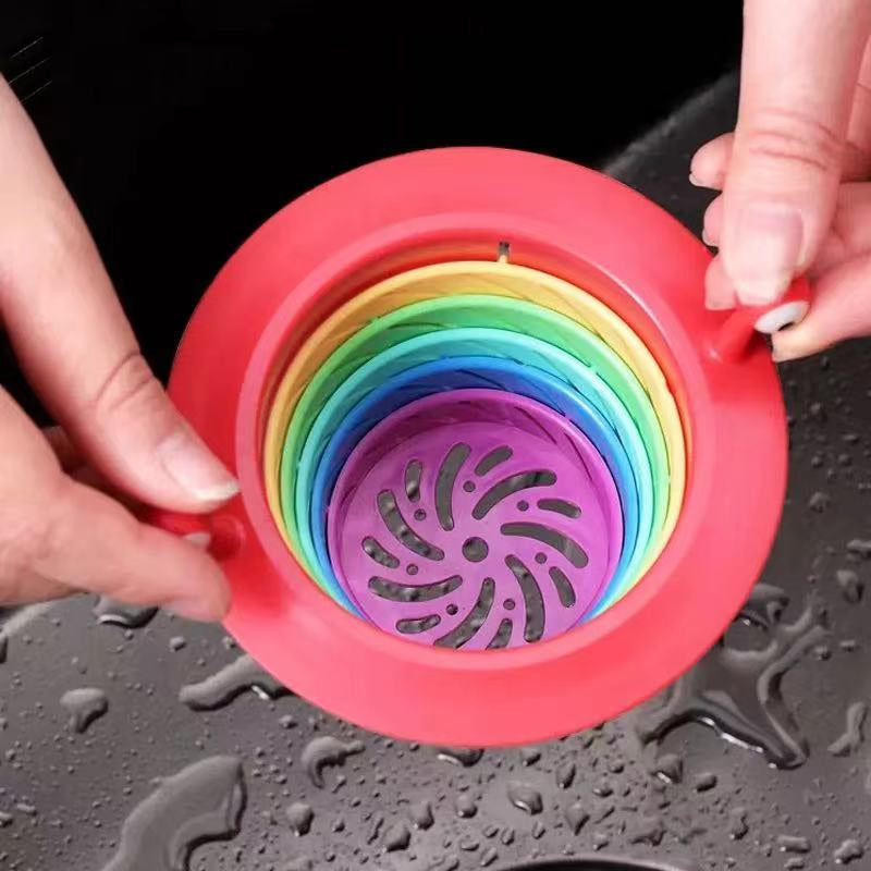 Little Monster Colorful Foldable Sink Strainer Basket - Image 2