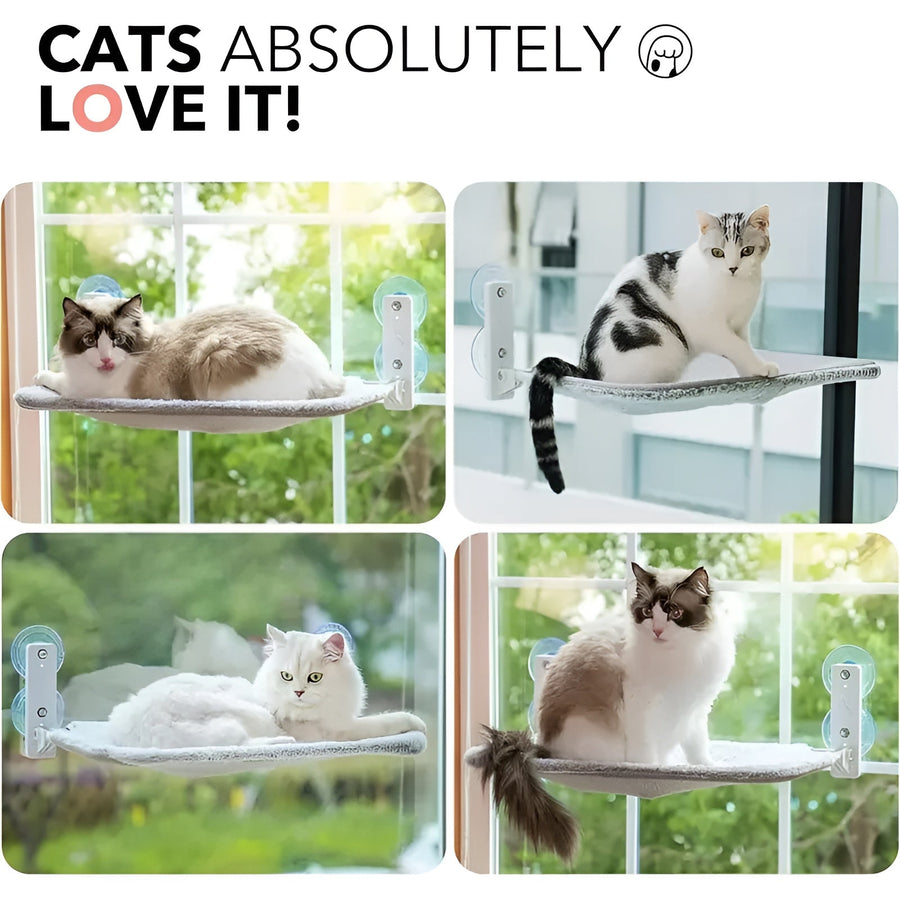 Window Side Foldable Comfy Cat Bed - Image 4