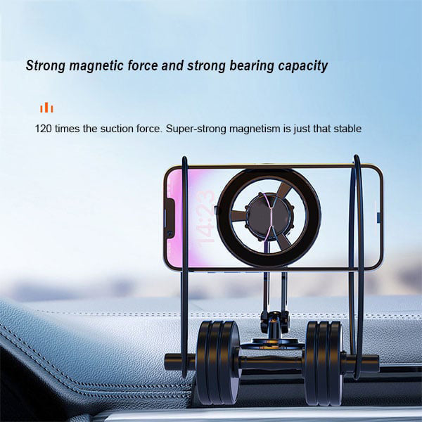 Magnetic Force Metal Car Phone Holder - Image 1