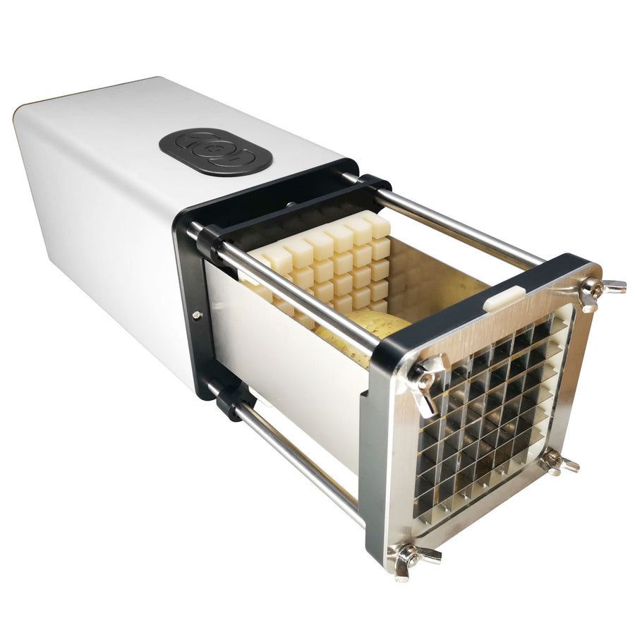 Stainless Steel Electric Automatic Vegetable Potato Cutting Machine - Image 8