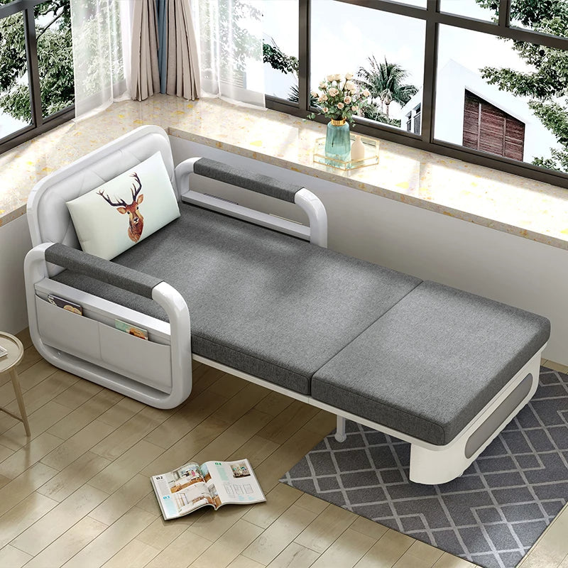 Retractable Minimalist Design Japanese Sofa Bed - Image 4