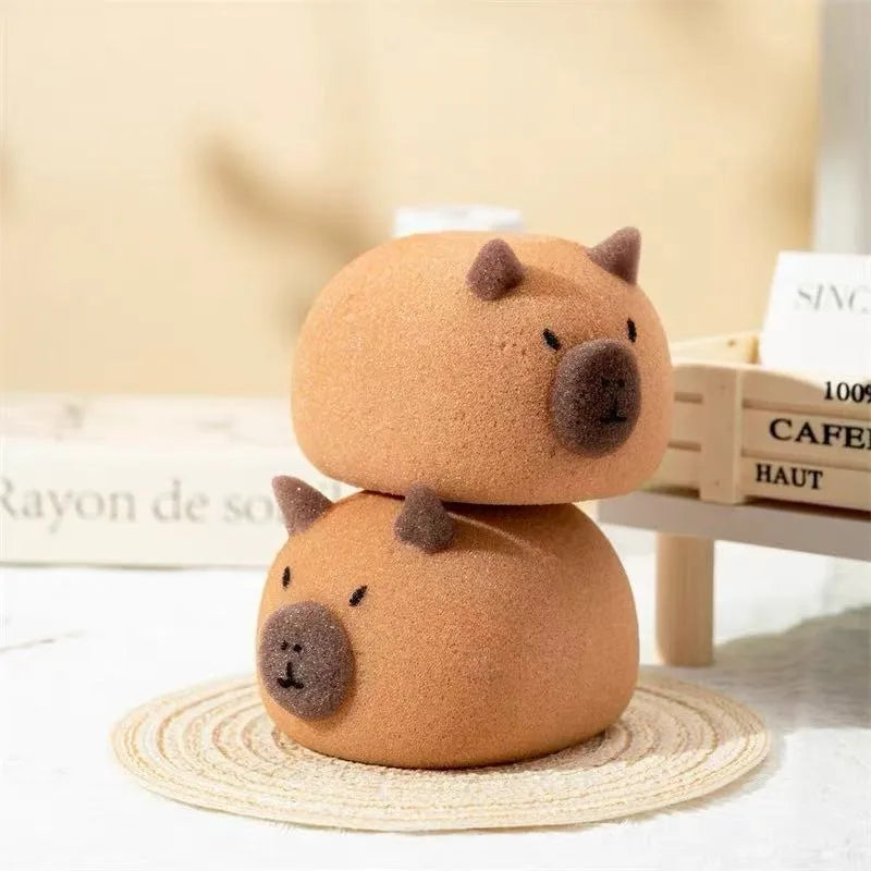 Angry Capybara Bath Sponge - Image 1