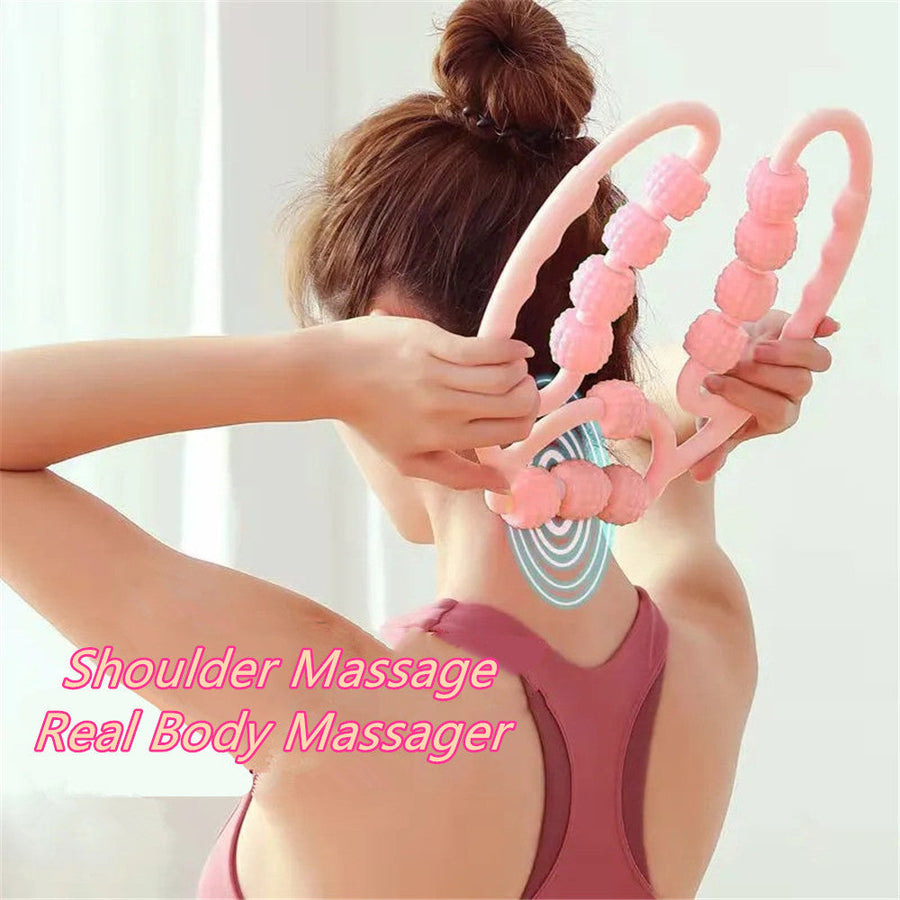 Multi-Wheel Relaxer Leg Clamp Massager - Image 4