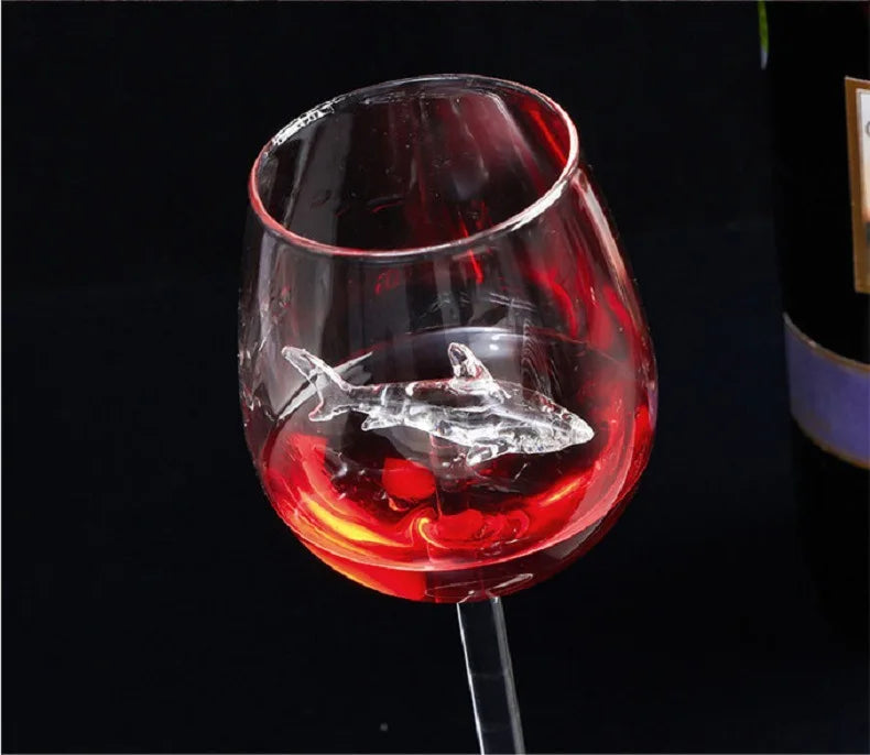 Built-in Shark Sea Wine Glasses - Image 3