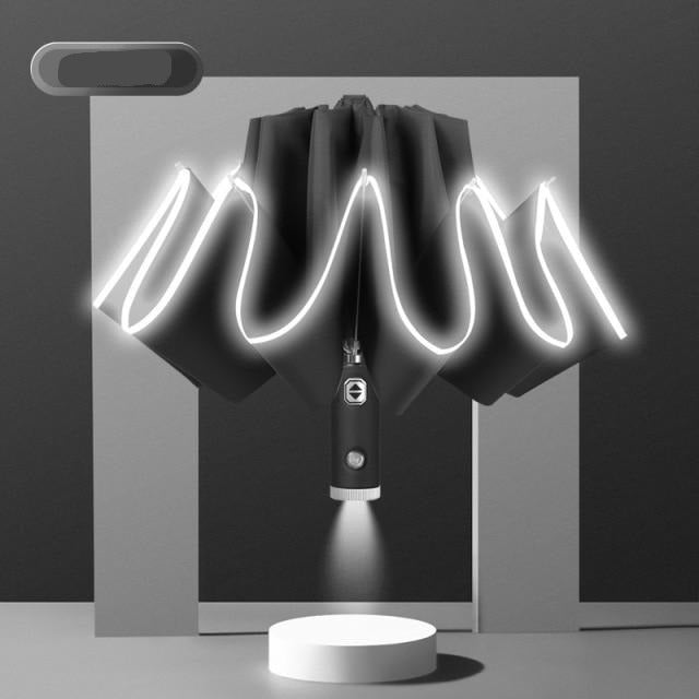Automatic Reverse Led Light Foldable Umbrella - Image 8