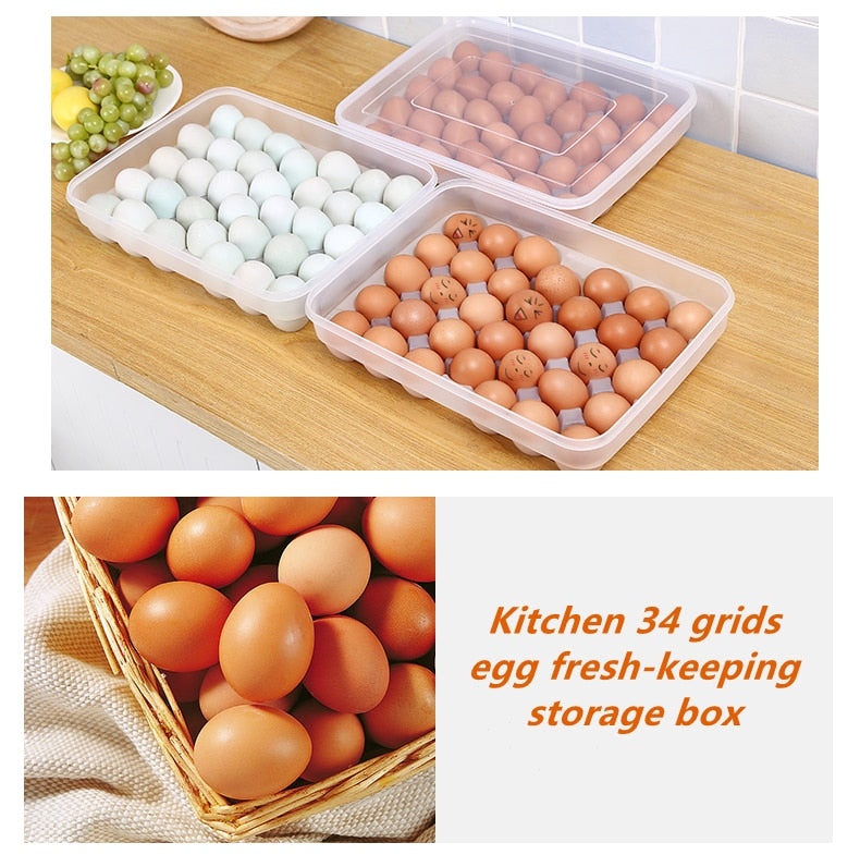 Japanese-Style Plastic Duck Egg Storage Box - Image 2