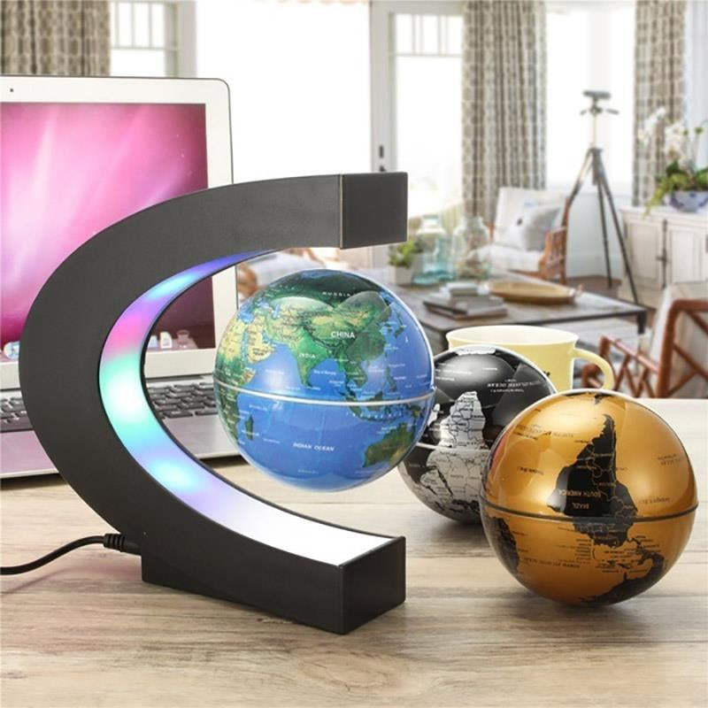 Floating Antigravity Globe LED Lamp - Image 0