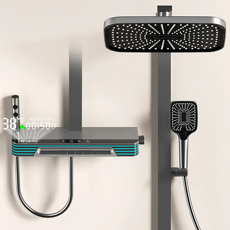 Piano Smart Digital Massage Spray Shower System Set - Image 3