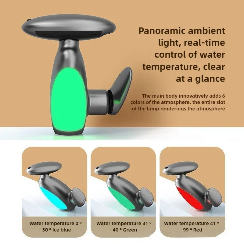 Sirena LED Whale Pull-Out Bathroom Sink Faucet