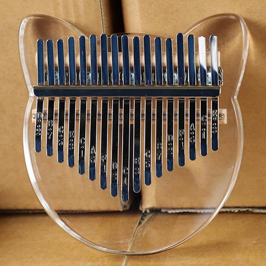 Mini Musical 17 Key Acrylic Thumb Piano - Image 1