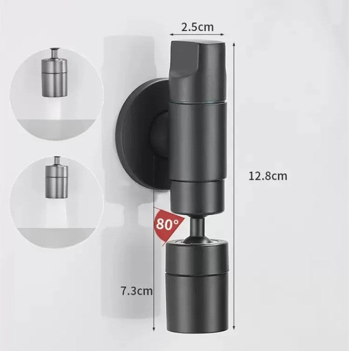 Stream Flow Rotatable Modern Faucet - Image 3