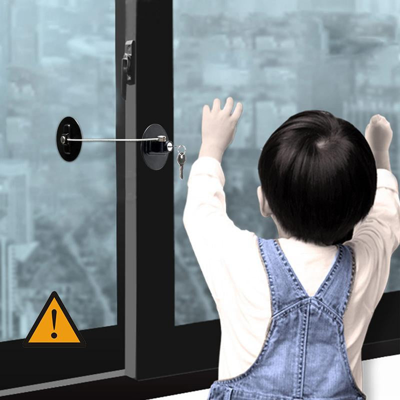 Self-Adhesive Multifunctional Door Lock - Image 0