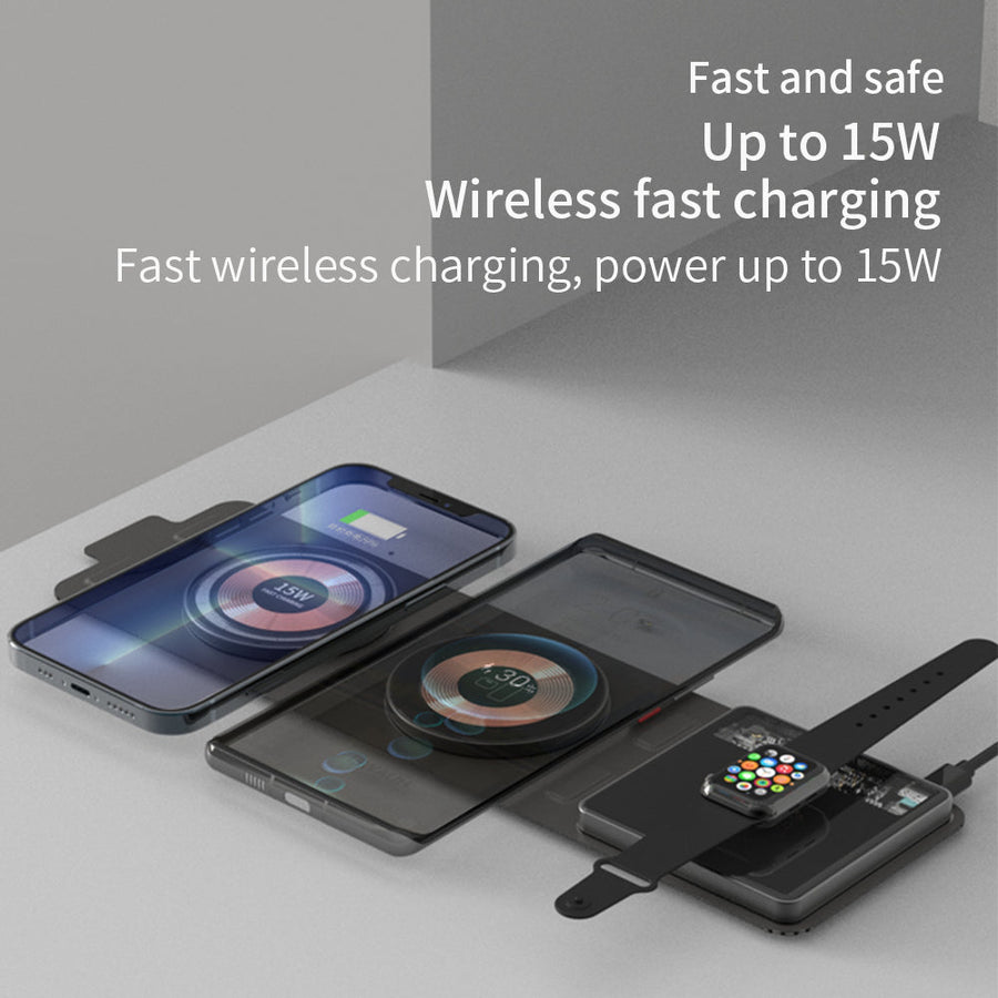 Magnetic Foldable Invisible Power Wireless Charger - Image 6